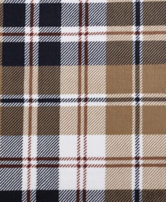 Eddie Bauer Trailhead Plaid Flannel Oversized Throw, 70" X 60"