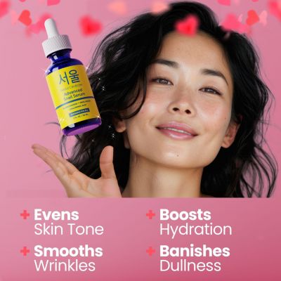 Korean Skin Care Advanced Snail Mucin Serum Niacinamide Serum K Beauty Skincare