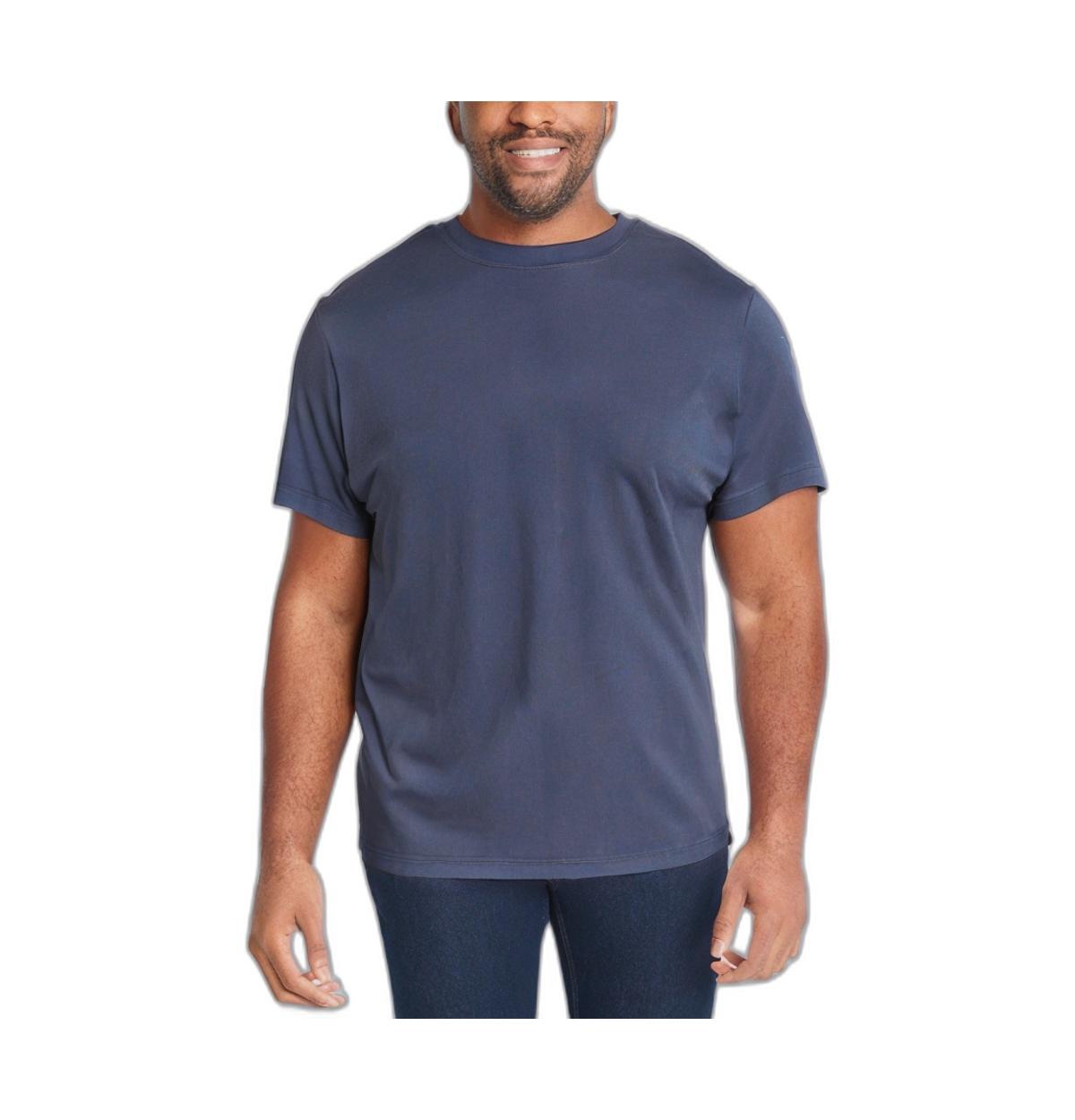 KingSize Big & Tall No Sweat Longer-Length Short Sleeve Crewneck Tee