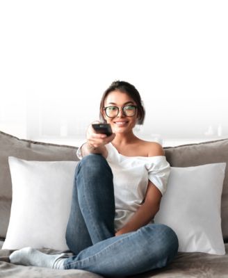 Cheer Collection 2-Pack Pillow Insert, 20" x 20"