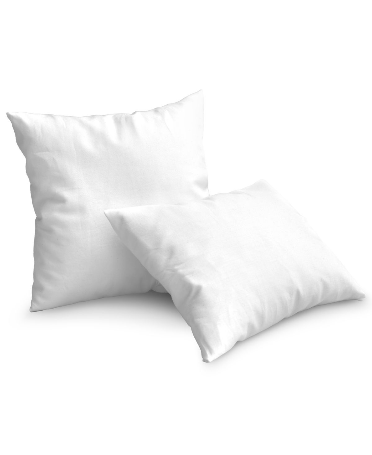 Cheer Collection 2-pack Pillow Insert, 16" X 16" In White