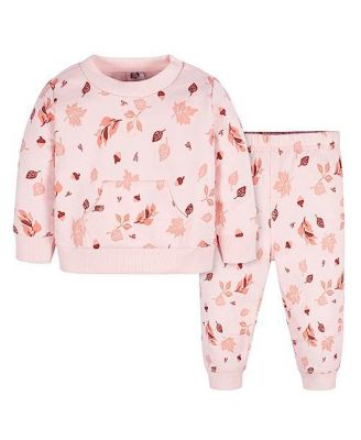 Baby Girls Sweatshirt & Active Pant Set