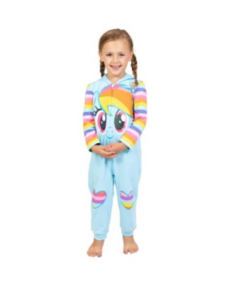 Toddler Girls My Pony Rainbow Dash Baby Zip Up Coverall Newborn to