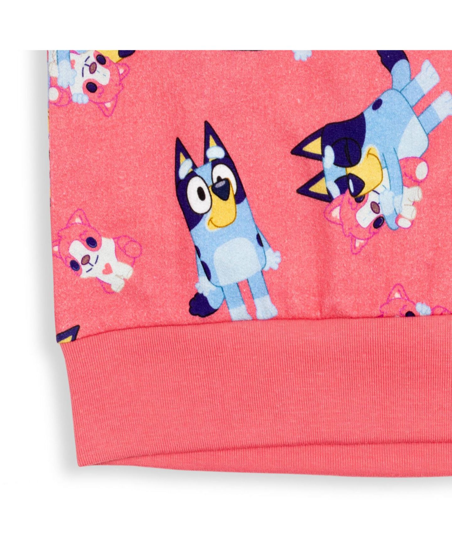 Толстовка Bluey Bingo Sweatshirt to для девочек, цвет: Розовый — фото 7
