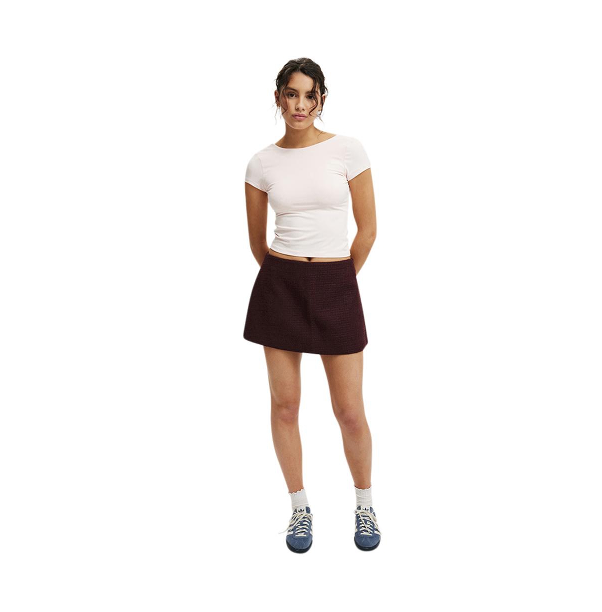 Cotton On Women's Harper Suiting Mini Skirt