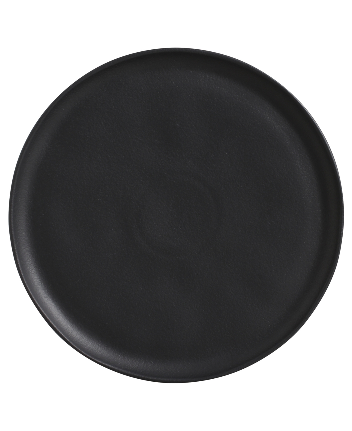 Porto Brasil Stoneware Buffer Dinner Plates, Set Of 6 In Matte Black