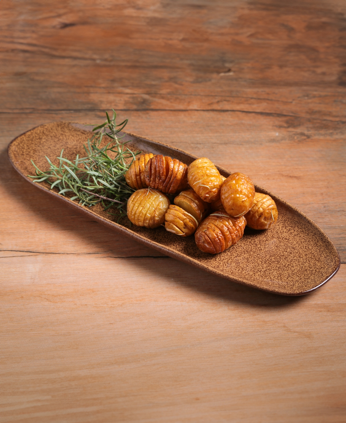 Porto Brasil 14.17" Stoneware Large Shallow Oval Platters, Set Of 4 In Dijon
