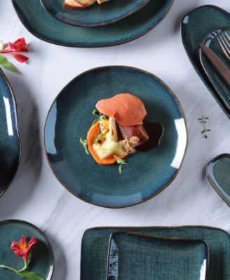 Stoneware Linhas Ramekins, Set of 6