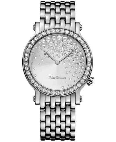 Juicy Couture Women's LA Luxe Stainless Steel Bracelet Watch 36mm 1901279