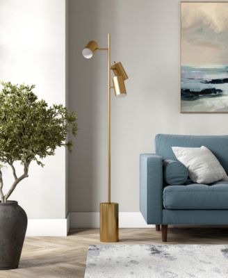 65" Metal Dorset 3-Light Floor Lamp