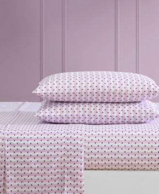 Printed Microfiber 3 Piece Sheet Set, Twin XL