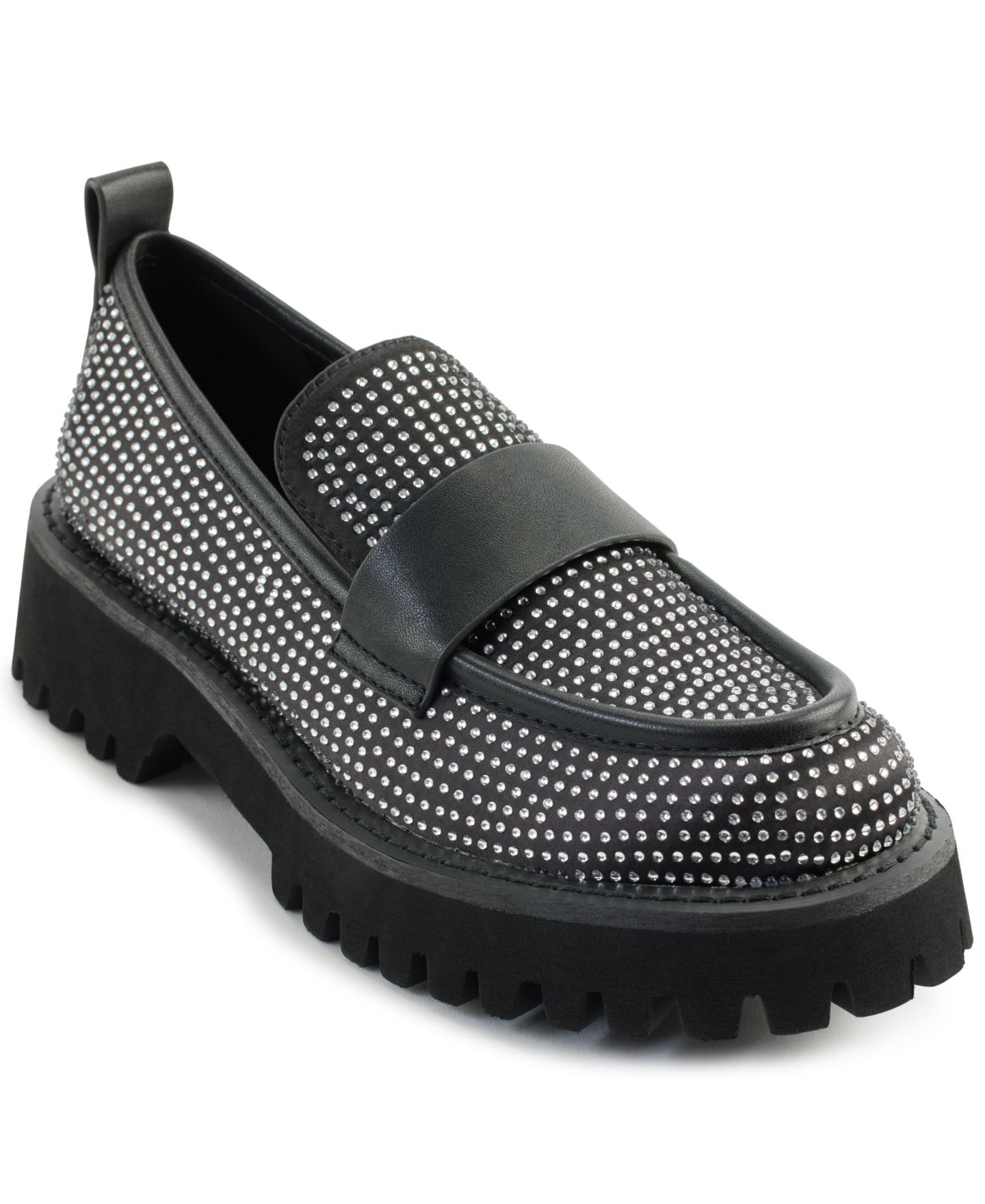 Женские туфли KARL LAGERFELD PARIS Grady Almond Toe, цвет: Чёрный — фото 1