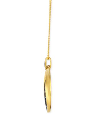 Chocolatier Chocolate Diamond Pendant Necklace (1/2 ct. t.w.) in 14k Honey Gold