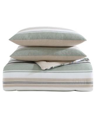 Prospect Harbor Reversible 3-Pc. Comforter Set, Full/Queen