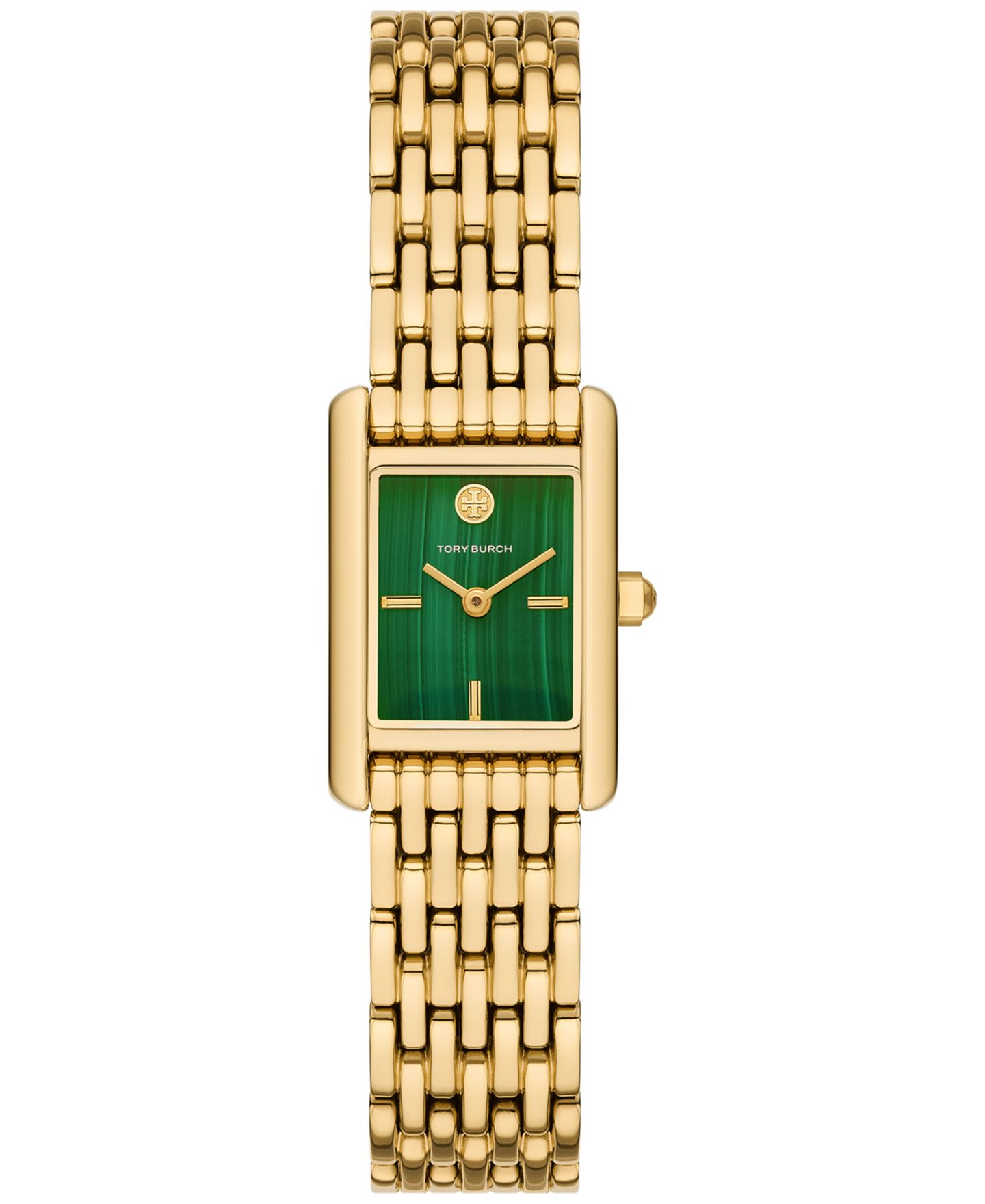 Женские часы Tory Burch The Eleanor Gold-Tone Stainless Steel Bracelet Watch 28mm — фото 1