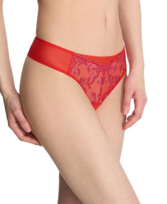 Women's Embellished Thong Underwear 771324	