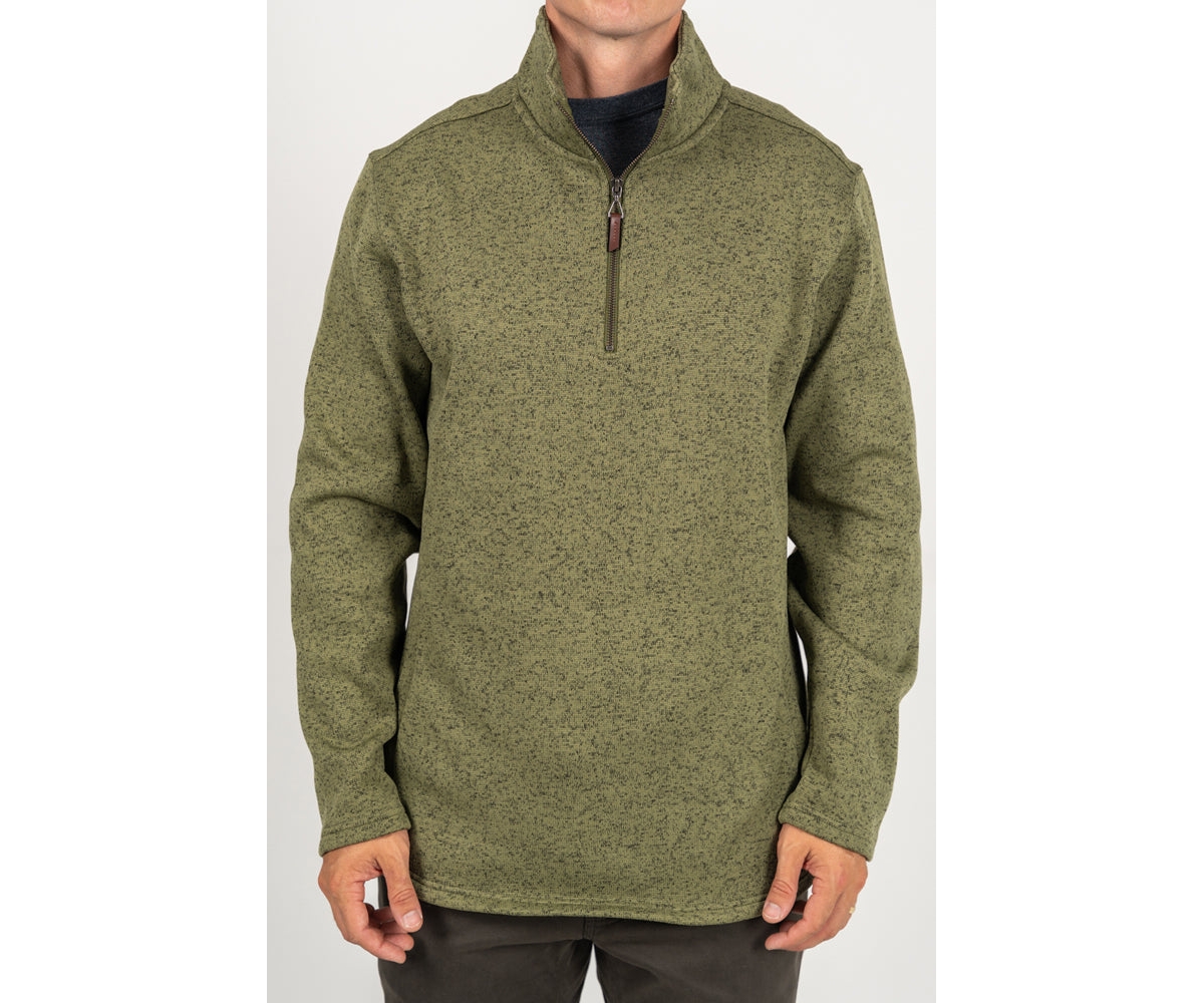 Men's Norris Quarter Zip - Dark green
