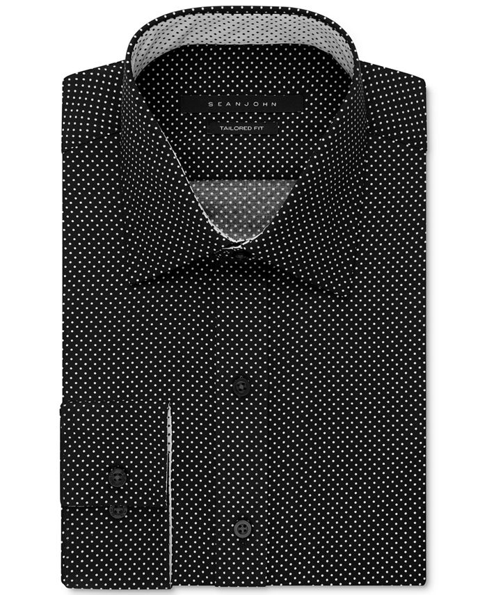 Sean John Men s Dot Print Dress Shirt Macy s