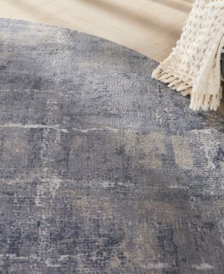 Rustic Textures RUS06 5'3"x5'3" Round Area Rug
