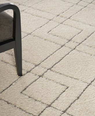 Nourison Home Dreamy Shag Drs07 Rug Collection In Ivory