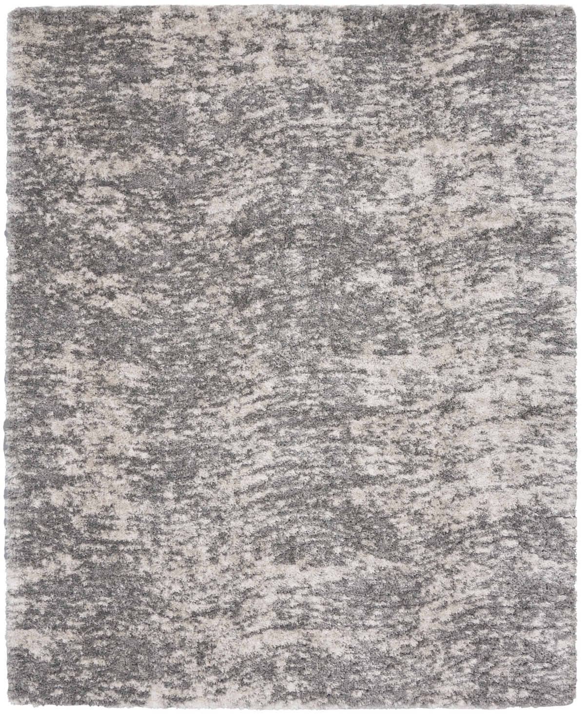 Nourison Home Dreamy Shag Drs04 7'10"x9'10" Area Rug In Charcoal