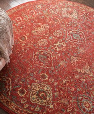 Somerset ST90 5'6"x5'6" Round Area Rug