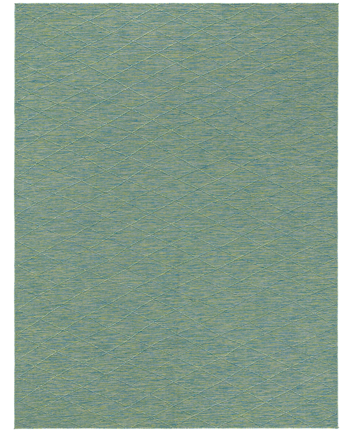 Nourison Home Washable Solutions Wsl01 8'x10' Area Rug In Blue,green