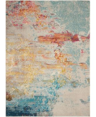 Celestial CES02 3'11"x5'11" Area Rug
