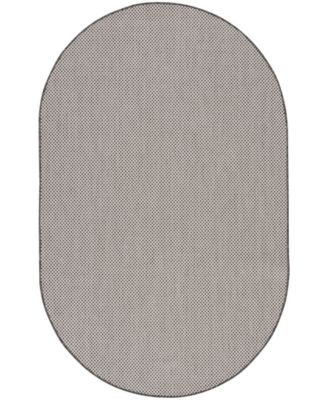 Courtyard COU01 5'x8' Oval Area Rug
