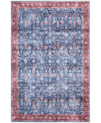 Nourison Home Grand Washables Grw06 Rug Collection In Red,ivory