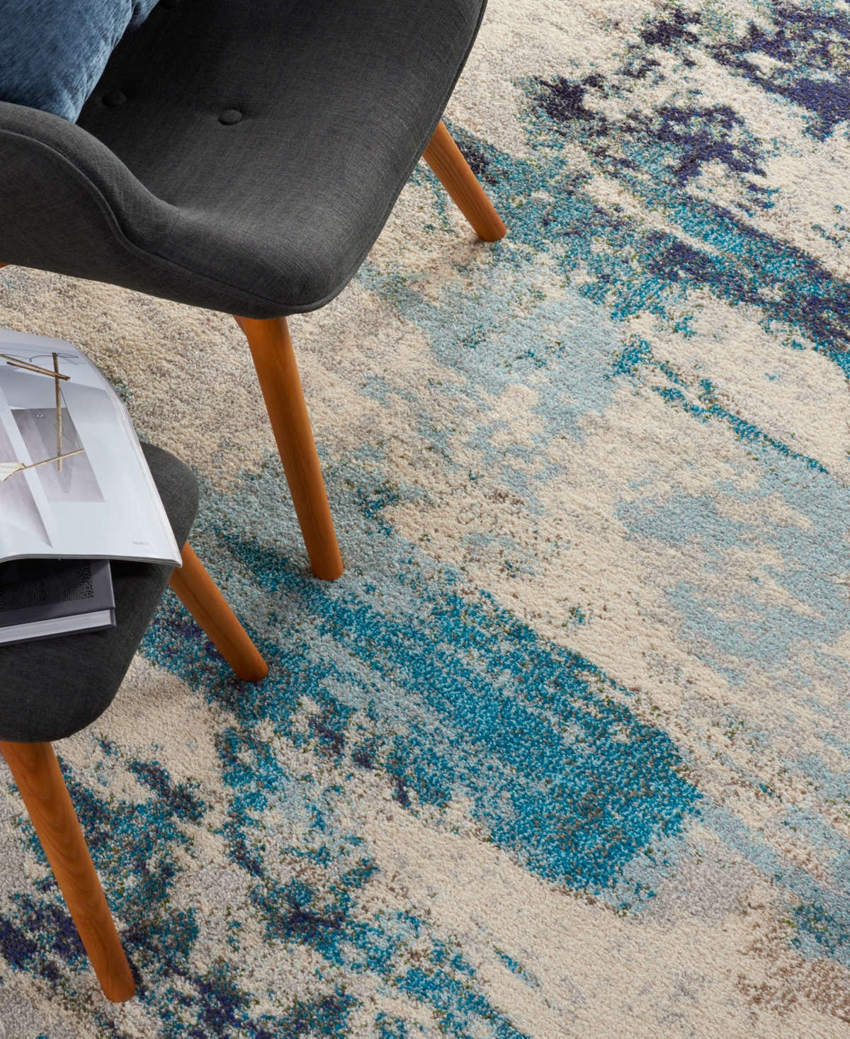 Nourison Home Celestial CES02 6'x9' Area Rug