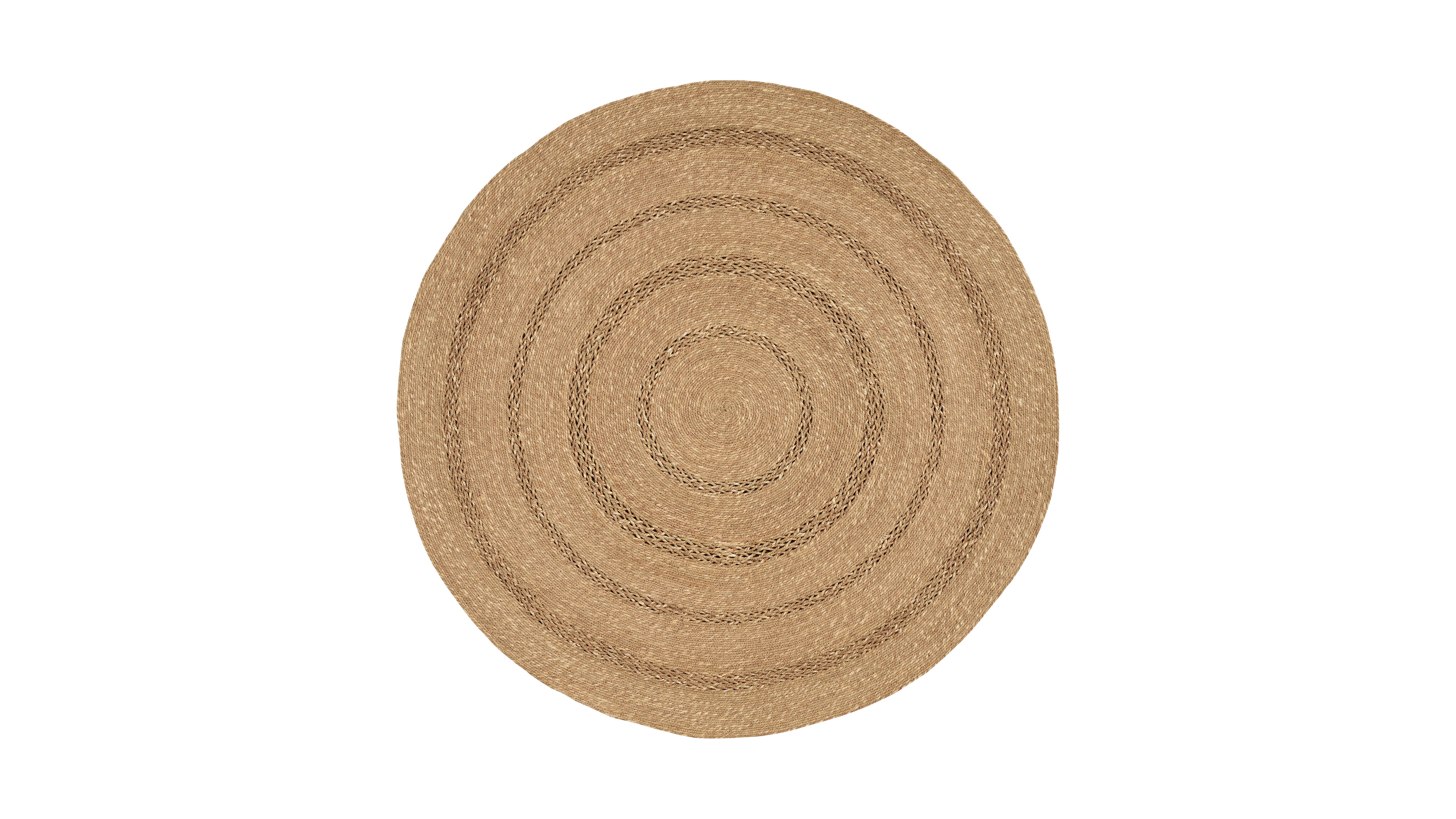 Nourison Home Natural Seagrass NSG01 5'x5' Round Area Rug