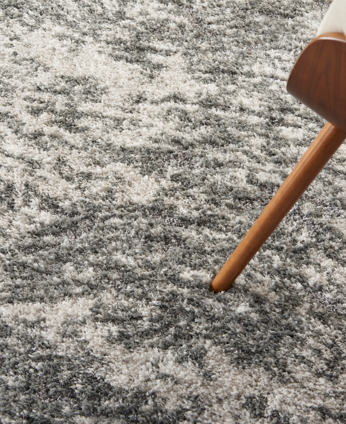 Nourison Home Dreamy Shag Drs04 5'3"x7'3" Area Rug In Charcoal