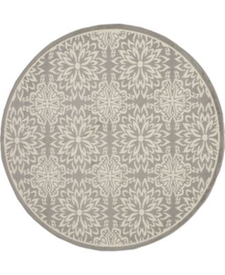 Jubilant JUB06 5'3"x5'3" Round Area Rug