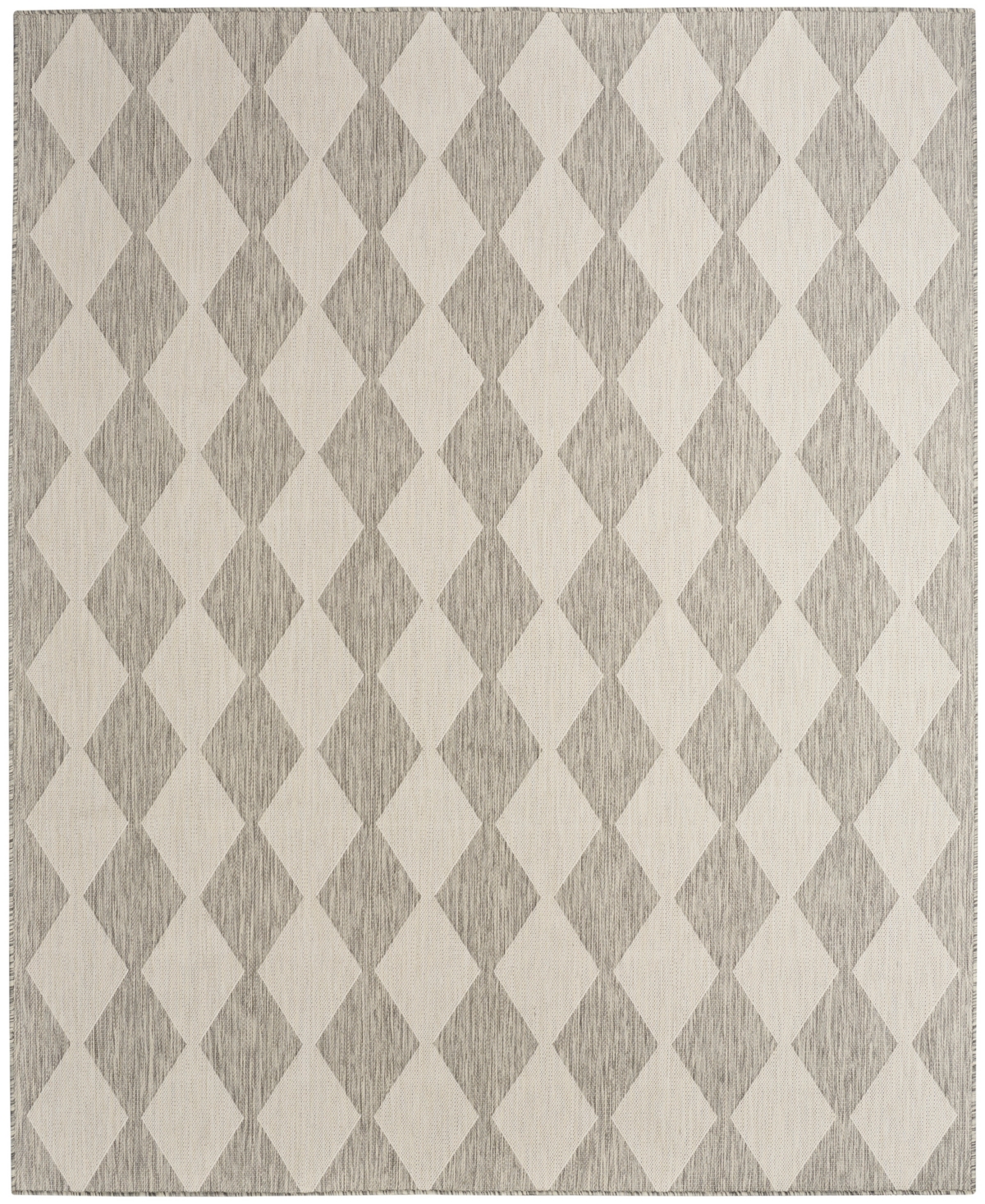 Nourison Home Positano Pos04 7'x10' Area Rug In Silver