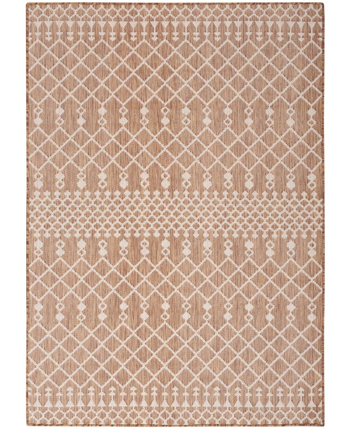 Nourison Home Positano Pos02 7'x10' Area Rug In Camel