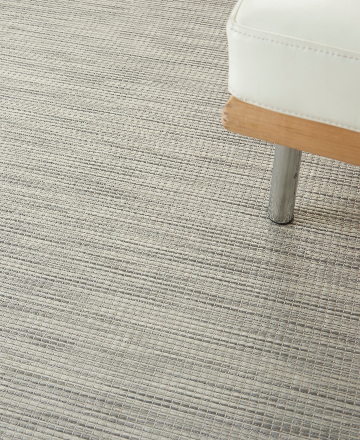 Nourison Home Positano Pos01 4'x6' Area Rug In Silver
