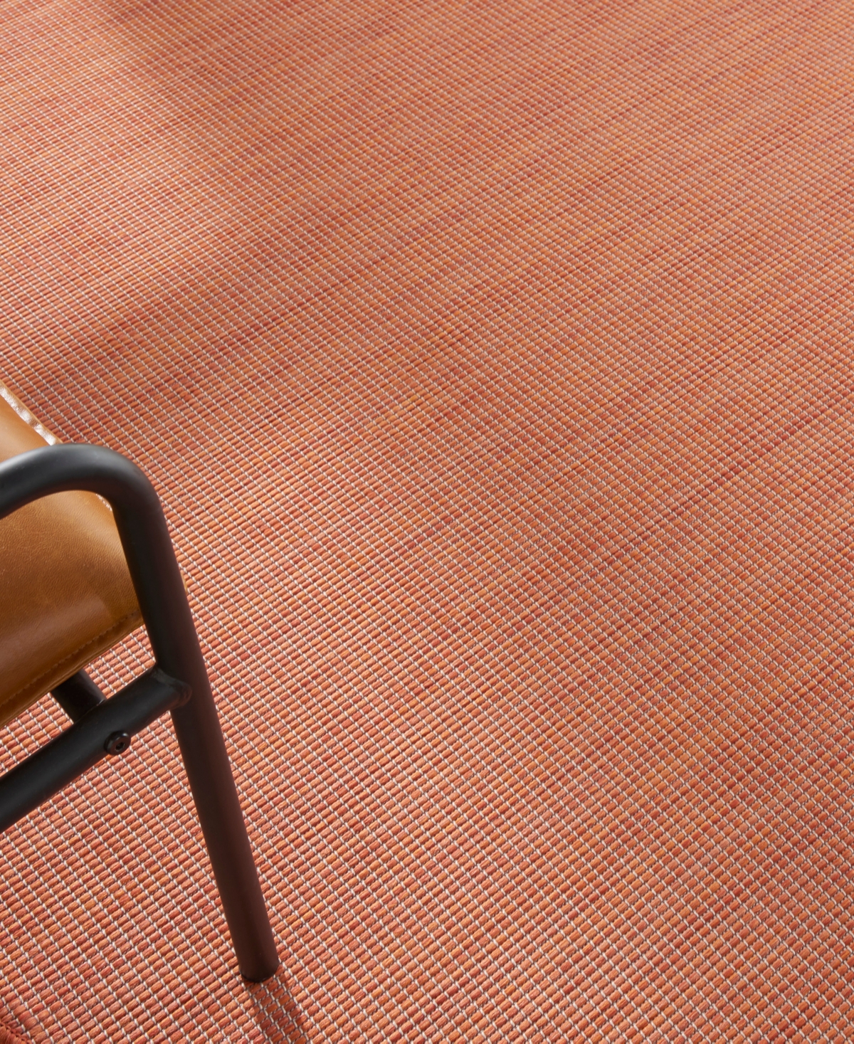 Nourison Home Positano Pos01 6'x6' Round Area Rug In Terracotta