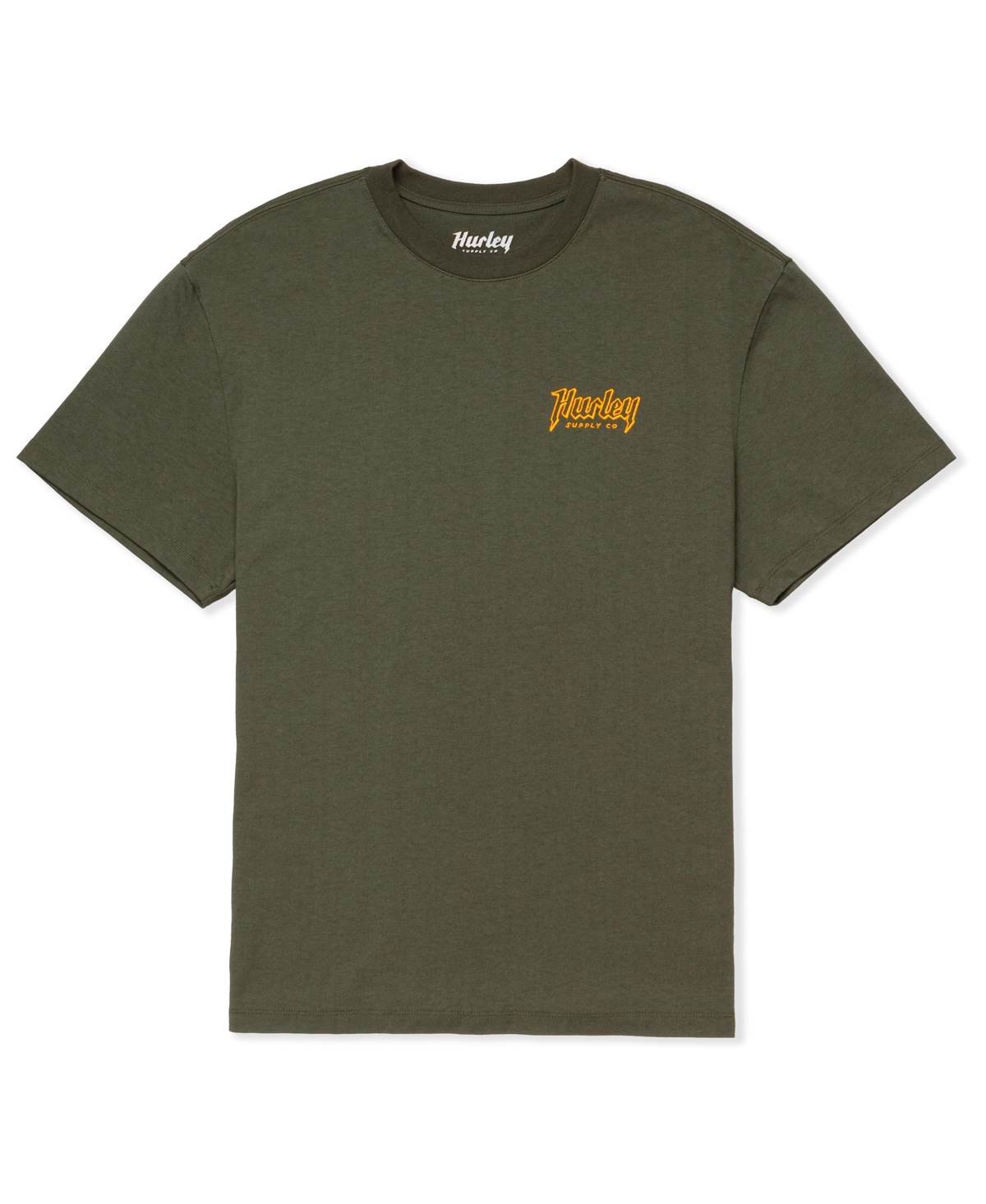 HURLEY MEN'S BUILT LONG SLEEVE T-SHIRT 