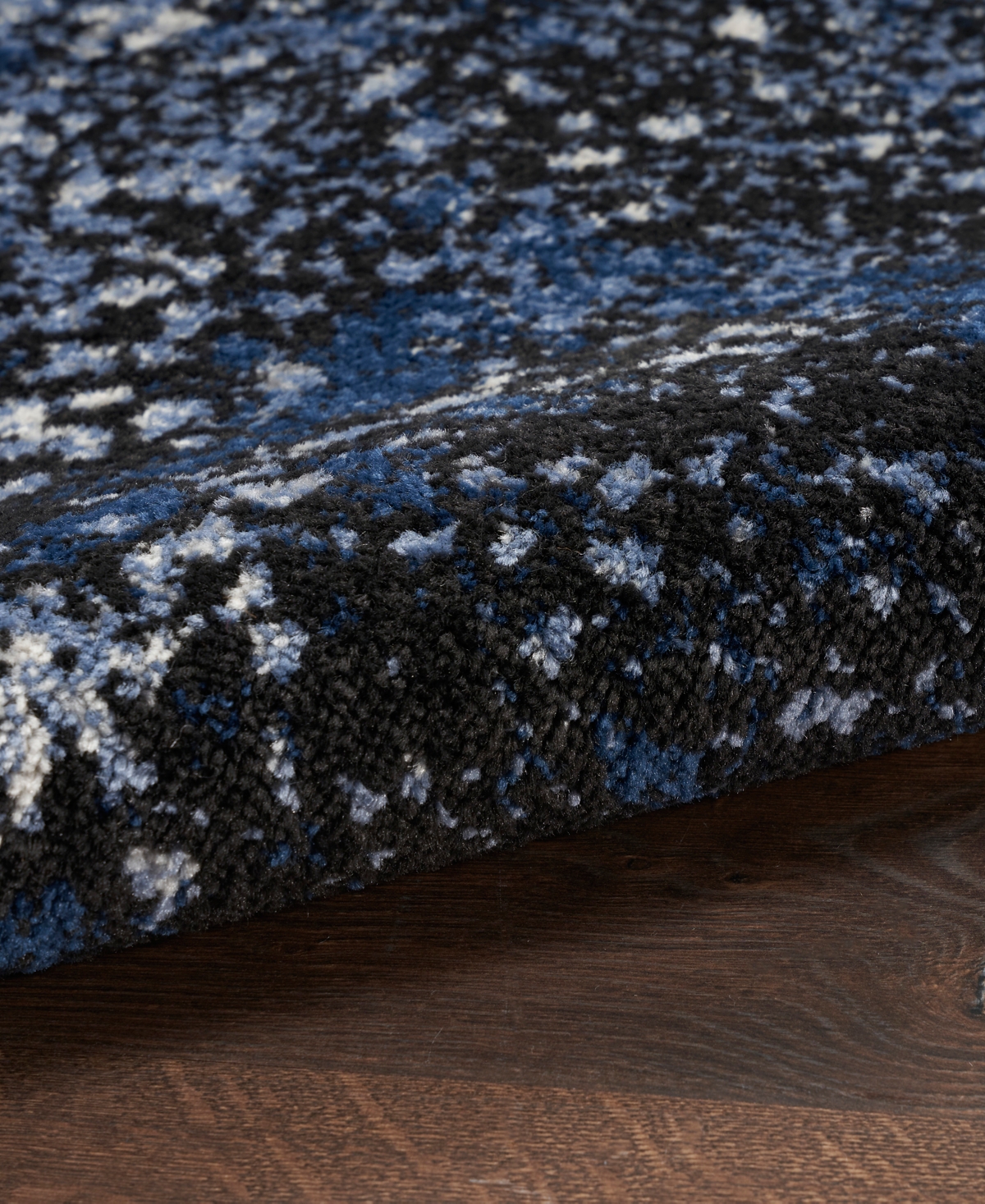 Nourison Home Passion Psn10 5'3"x7'3" Area Rug In Mist,black