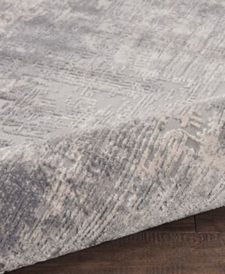 Rustic Textures RUS01 5'3"x5'3" Round Area Rug