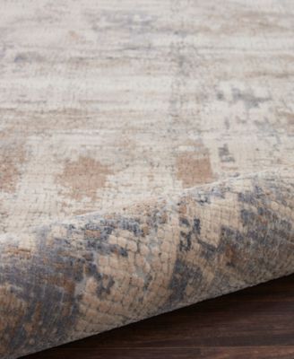 Rustic Textures RUS06 7'10"x7'10" Round Area Rug