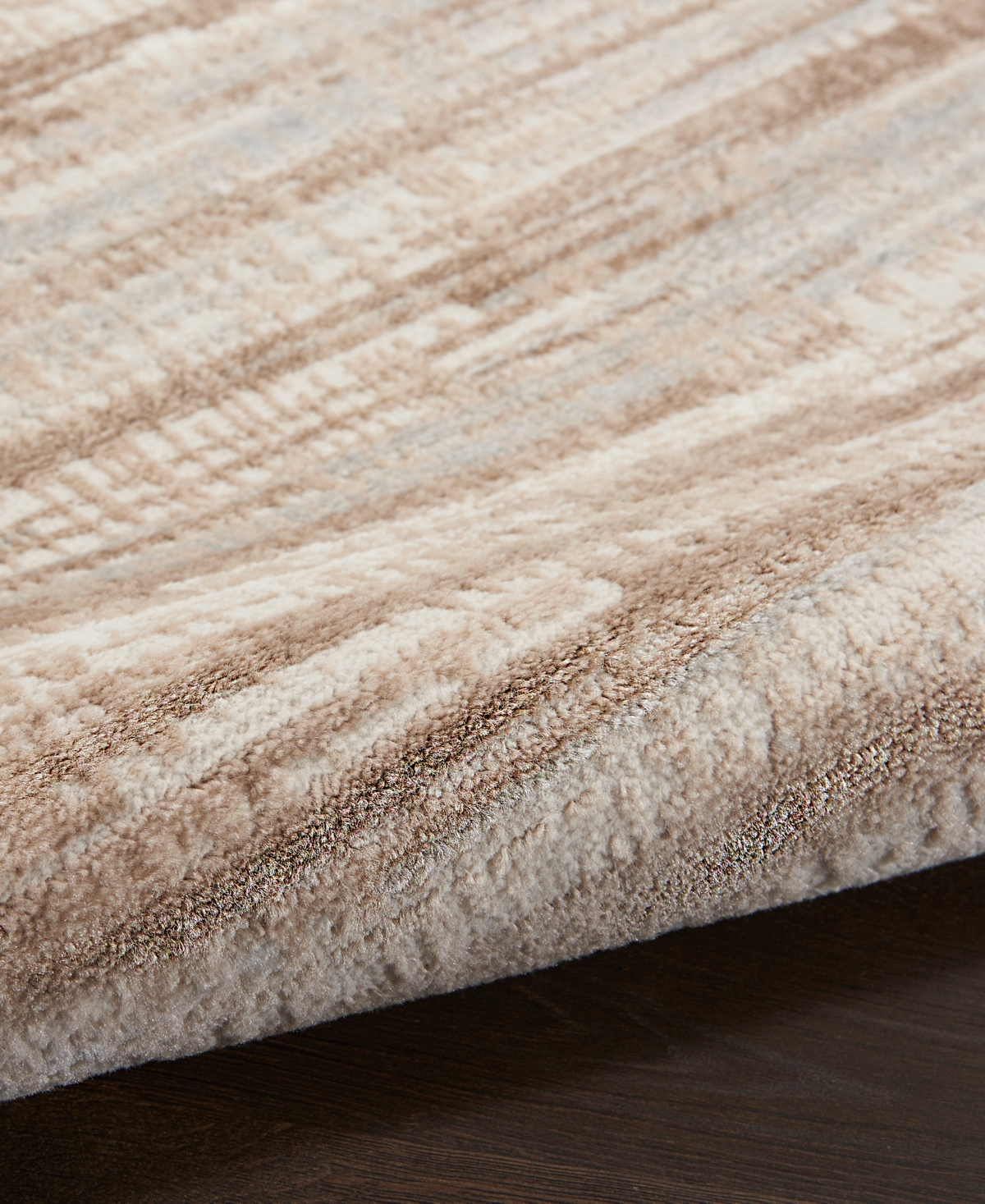 Nourison Home Elation Etn01 4'x6' Area Rug In Ivory,gray