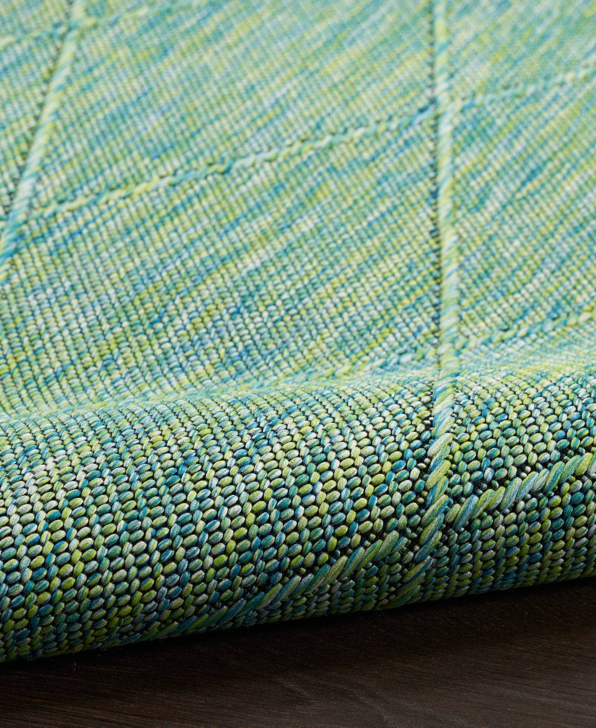 Nourison Home Washable Solutions Wsl01 7'x10' Area Rug In Blue,green