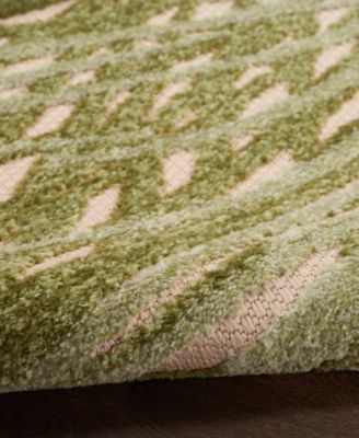 Aloha ALH41 5'3"x5'3" Round Area Rug