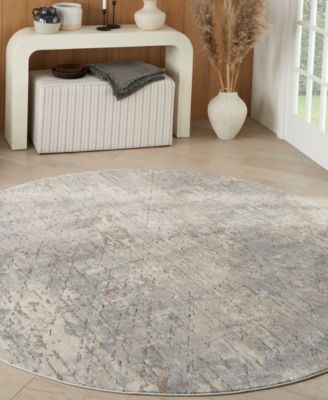 Quarry QUA03 7'10"x7'10" Round Area Rug