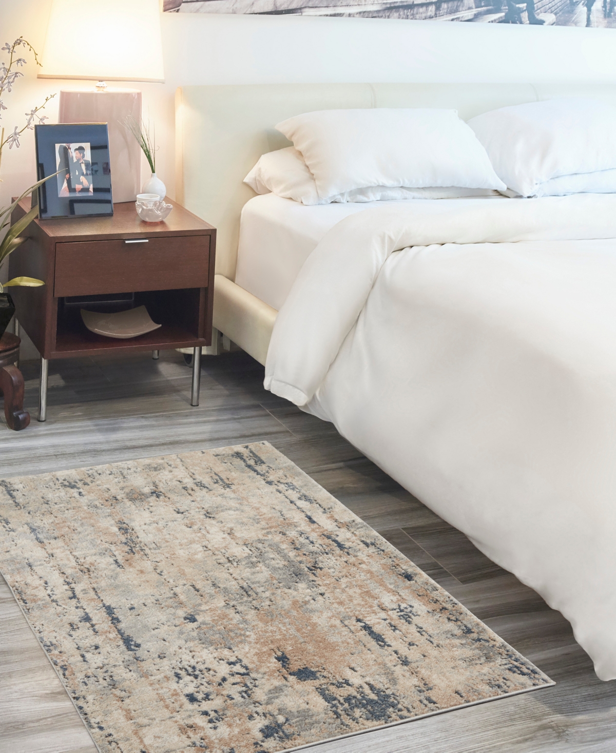 Nourison Home Quarry QUA01 3'x5' Area Rug -Gray