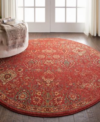 Somerset ST90 5'6"x5'6" Round Area Rug