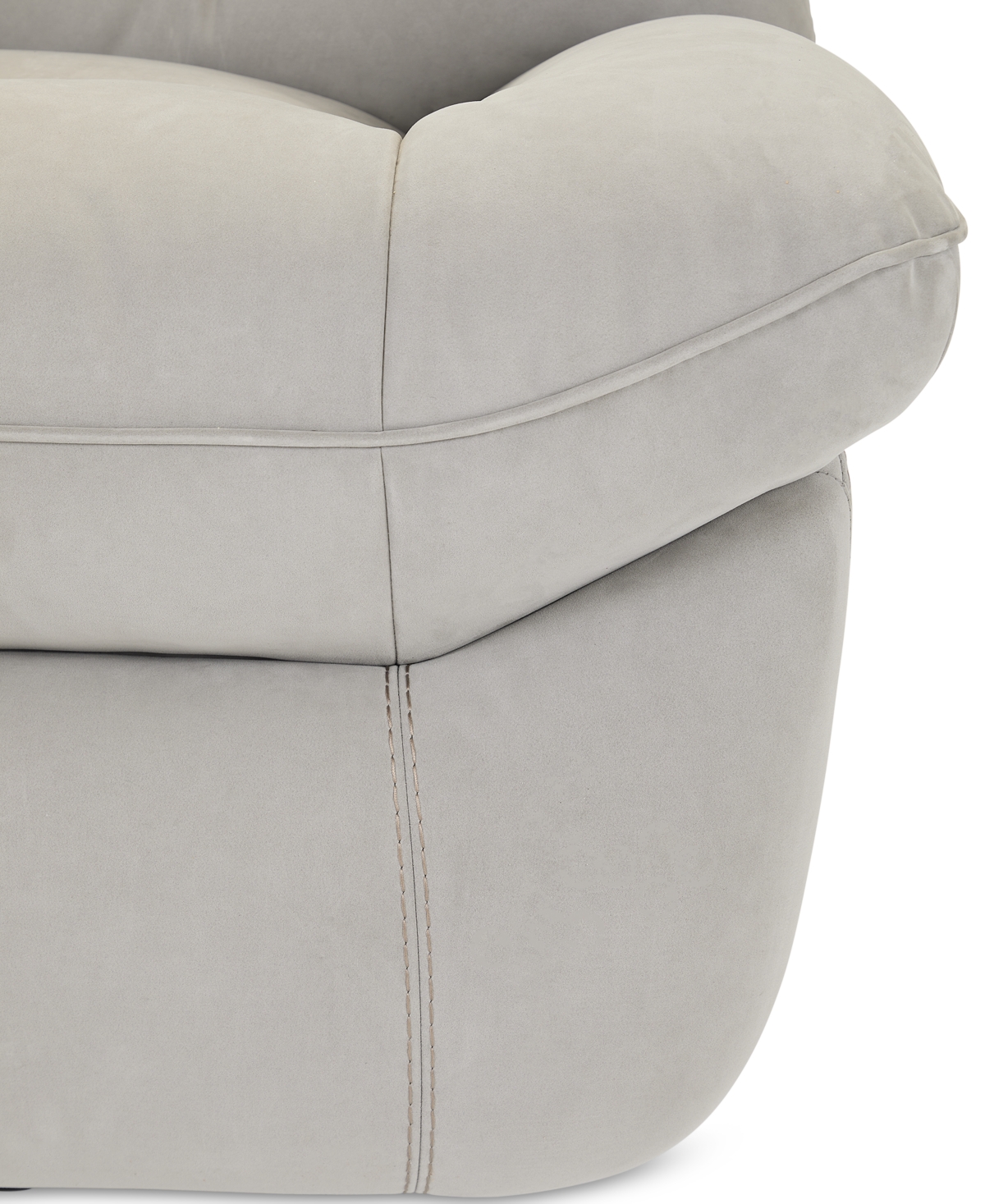 Macy's Bovell Fabric Power Swivel Glide Recliner, Created For  In Light Grey