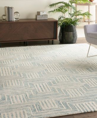 Nourison Home Interlock Itl06 Rug Collection In Ivory